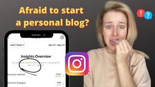 HOW TO START A PERSONAL BLOG on Instagram in 2022? Easily, quickly, for free.