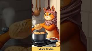 Culinary Adventures of an Anthropomorphic Orange Tabby Cat #shorts #CulinaryCat #CatVideos2025