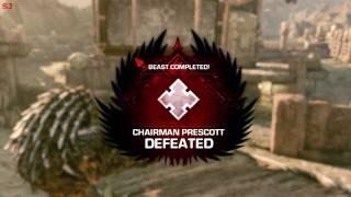 Gears of War 3 | Beast Mode Insane Difficulty Without Failing a Wave (Coop)