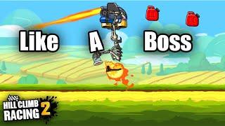 LIKE A BOSS #2  EPIC MOMENTS - Hill Climb Racing 2