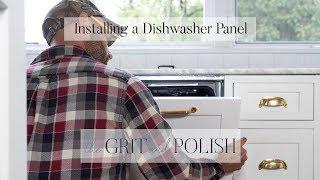 How to Install a Dishwasher Panel