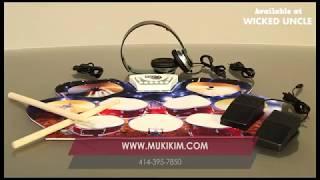 Flexible Roll-Up Drum Kit - Available at Wicked Uncle USA