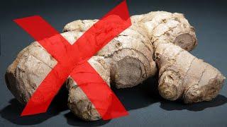 ÉVITEZ le Gingembre si vous avez ces Symptômes (Dangers du Gingembre)