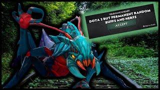 Dota 2 But Permanent Random Buffs And Nerfs