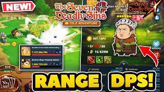 BEST RANGE DPS IN THE GAME? Is DPS King Worth Your Gems? | 7DS: Idle Adventure!