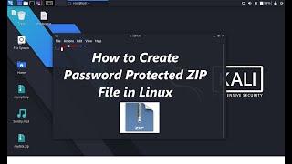 How to Create Password Protected ZIP File in Linux