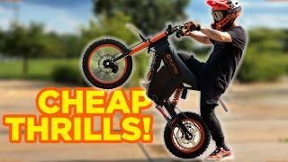 Riding on a Budget: Tuttio Soleil 01 Electric Mini Bike Deep Dive Review!