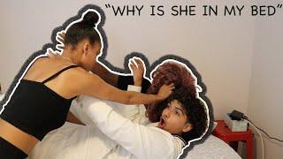 SHE CAUGHT ME WITH ANOTHER GIRL ON HER BED! (Punches thrown)