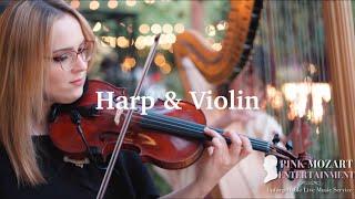 Enchanting Harp & Violin Duets: Unforgettable Wedding Melodies | PinkMozart Arrangement