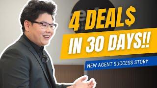 How a New Real Estate Agent Closed 4 Deals in 30 Days: Secrets to Fast Success!