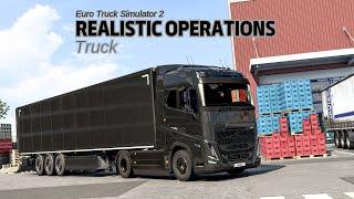 Realistic Operations-The Most Realistic Mods of Euro Truck Simulator 2-Volvo New Fh.