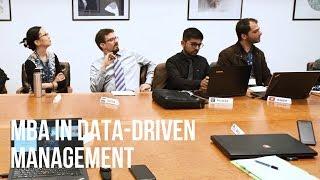 MBA in Data-Driven Management programme at IBS