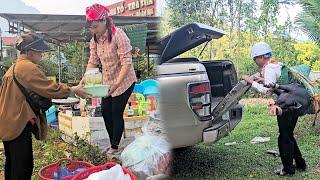 Hạ Taking care of animals on the farm, selling banana leaves, CEO participates in animal husbandry