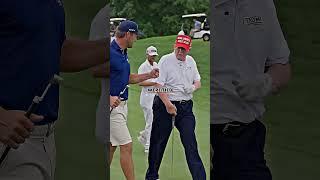 Golfing with Donald Trump 