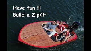 Introducing the ZipKit. A classic wooden boat kit.