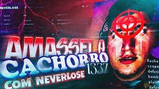 CS2: AMASSEI O CACHORRO1337 DE NEVERLOSE.CC