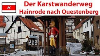 Wandern im Harz: Der Karstwanderweg zwischen Hainrode und dem Parkplatz Bauerngraben