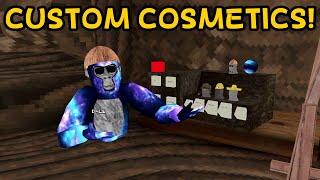 CUSTOM COSMETICS IN GORILLA TAG VR ARE SO COOL!! #shorts