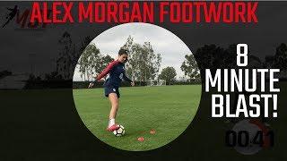 Fast Footwork & Moves with Alex Morgan | Beast Mode Soccer