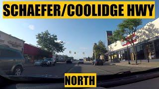 Driving with Scottman895: Schaefer Hwy/Coolidge Hwy North | MICHIGAN