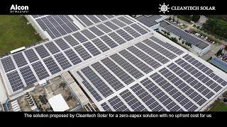 Alcon Johor in partnership with Cleantech Solar