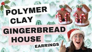 How to make a 3D Gingerbread House with Polymer Clay