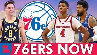 MUST-SEE 76ers Trade Report On Paul George + Latest On Ace Bailey, TJ McConnell Breaking Records