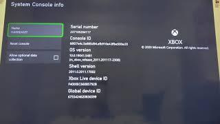 How to Check ID Number in Xbox Series X?