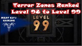 D2R // Ranking the Top Terror Zones for the Level 98 to 99 Grind