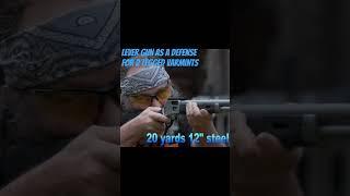 lever gun for defense against 2 legged varmints
