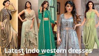 Indo western dresses design//Latest and trendy dress design for girls//Dress design suggestion....