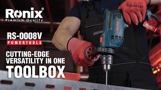 Your All-in-One Solution: Ronix RS-0008V Impact Drill Set for 110V