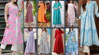 Long Kurti Design For Women | New Model Long Kurti Design Ideas | Long Kurti Design Ideas For Girls