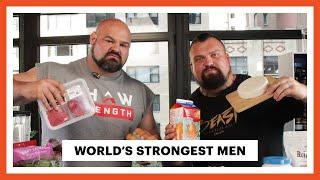 Everything the World's Strongest Men Eat In a Day | Eat Like | Men's Health