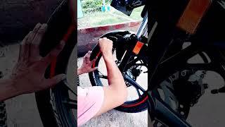 #honda sp 125  bs6 Rim stickering #sp 125 Rim Boder sticker #viral #reels #shortsvideo