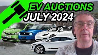 Trade EV Car Auction from Aston Barclay 1st August 2024