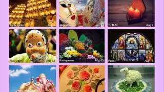 Multicultural Calendar/Traditional Festivals & Celebrations Around the World