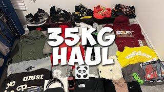 35 KG PANDABUY WINTER HAUL *INSANE* (Denim Tears, Chrome Hearts, Jordan) & More