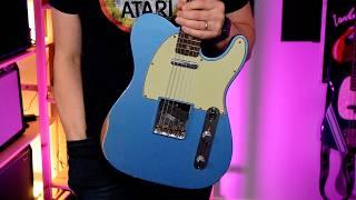 Guess I’m a Poser Now - Fender Custom Shop 1963 Telecaster Relic Aged Lake Placid Blue