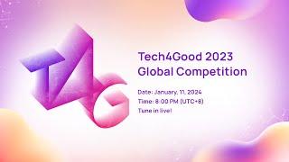 2023 Tech4Good Global Competition Day