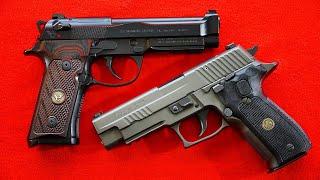 SIG Sauer P226 Legion vs Wilson Combat 92G Vertec Brigadier Tactical