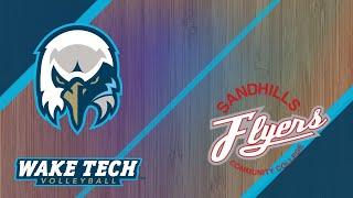 Wake Tech Volleyball vs. Sandhills