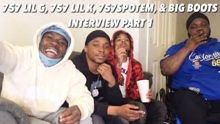 757 Lil K on being next door neighbors to Opps, FBG Bigga saying O’Block is not real projects + More