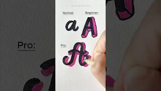 Choose Your Best Choice #shorts #calligraphy #lettering #hanhpinkmeomeo
