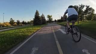 2023, Oct 3, Cycling on Chicago Lakefront Trail