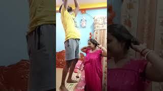 Best prank husband vs wife#funny #comedy #prank #couplegoals #viral #yt_shorts #sk family vlogs