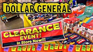 Clearance Event & 1¢  Penny Shopping  Dollar General 