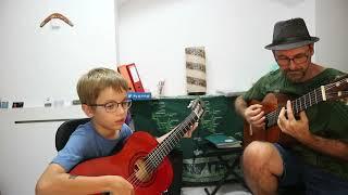 Chicago blues (Joep Wanders) Blues guitar Duet