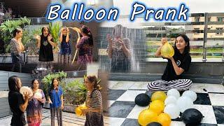 Sab kay sath balloon prank kia | water fight | Rabia Faisal | Sistrology