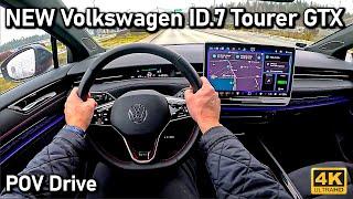 NEW Volkswagen ID.7 Tourer GTX POV Drive